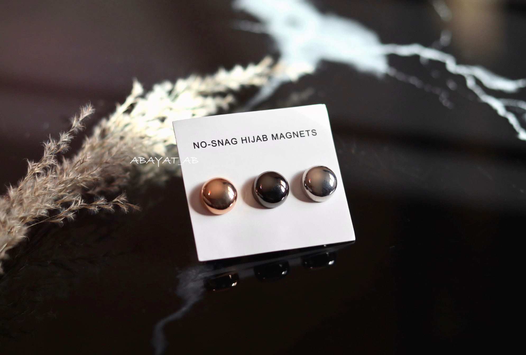 Metallic Hijab Magnets